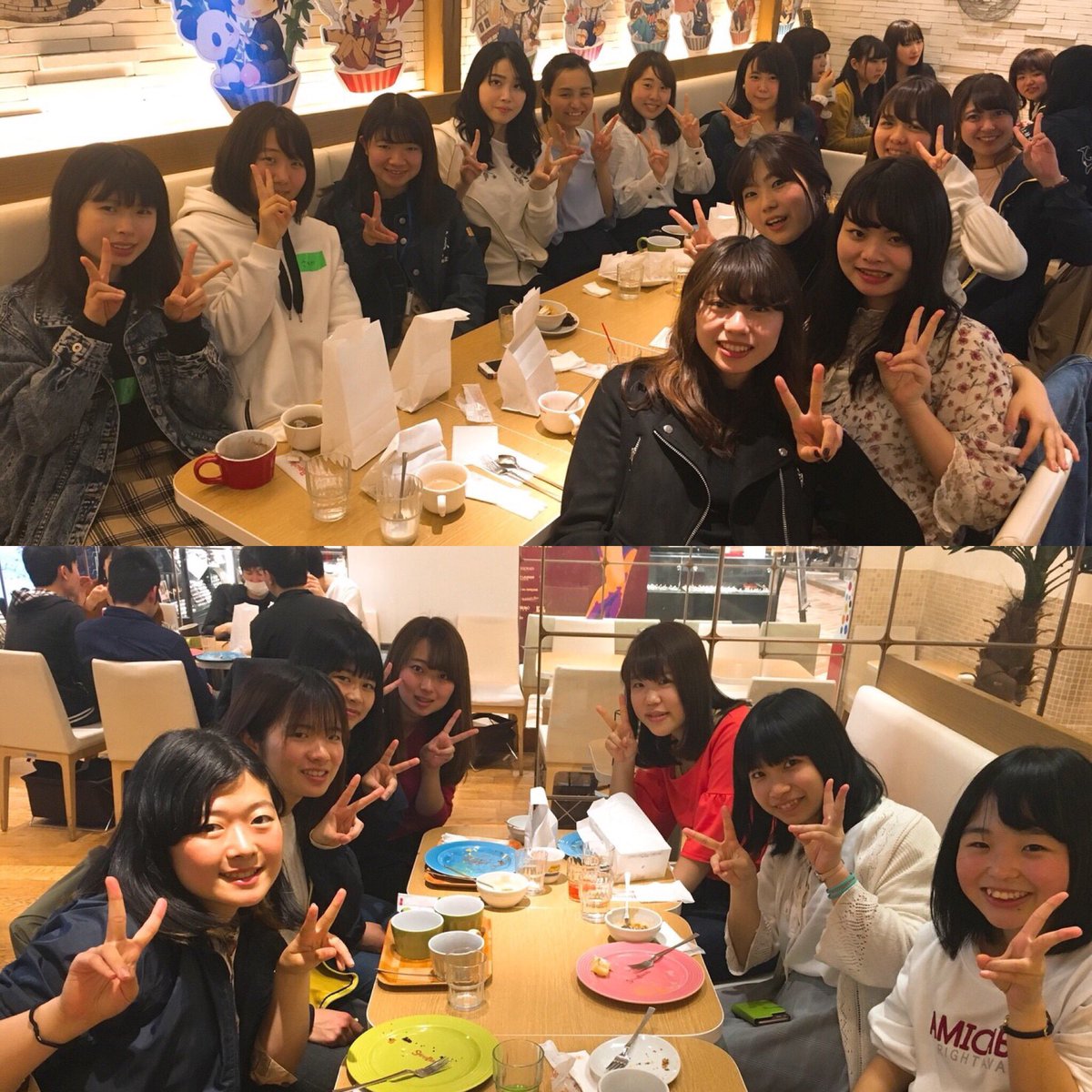 mariners_2018's tweet photo. 女子バイキング🍰🍨
来てくれたみんなありがとう😊
スイーツやパスタいっぱい食べておなかいっぱい😆😆
たくさんお話しできてうれしかったあ💕 https://t.co/zHLttCPKuu