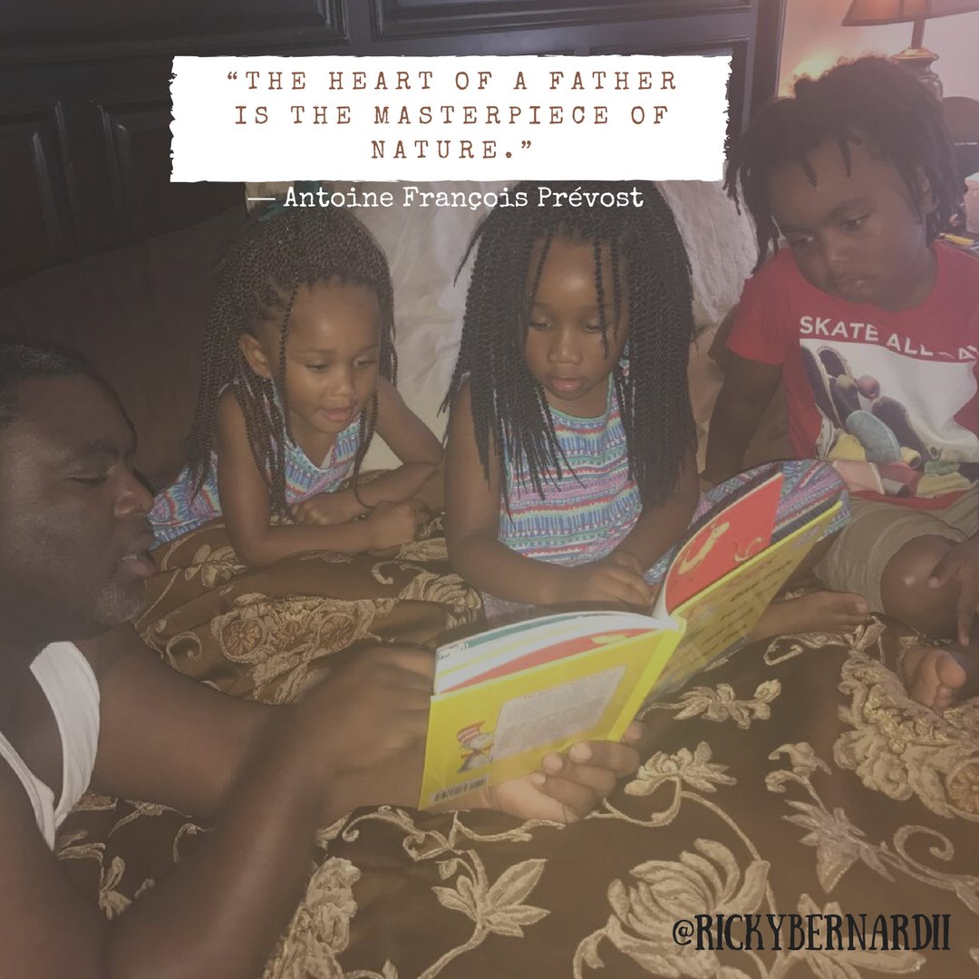 rickybernardII's tweet image. With Dad #RickB and my beautiful #Cousins #readingtogether #learningtogether @rickybernardii