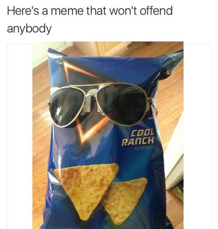 ge_kaitlyn's tweet photo. I fucking hate ranch...and cool ranch is the worst kind of ranch. #EverythingIsOffensive https://t.co/BR7evOKBLT