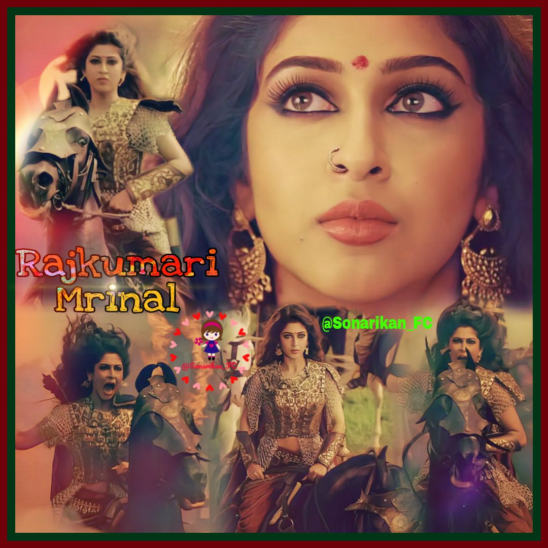 Sonarikan_FC's tweet photo. Our warrior princess Mrinal @BSonarika !😍😊❤️(Coz she said that she loves to see herself in this warrior look😊)
#PrithviVallabh #Mrinalvati https://t.co/OfAo4U1t7C