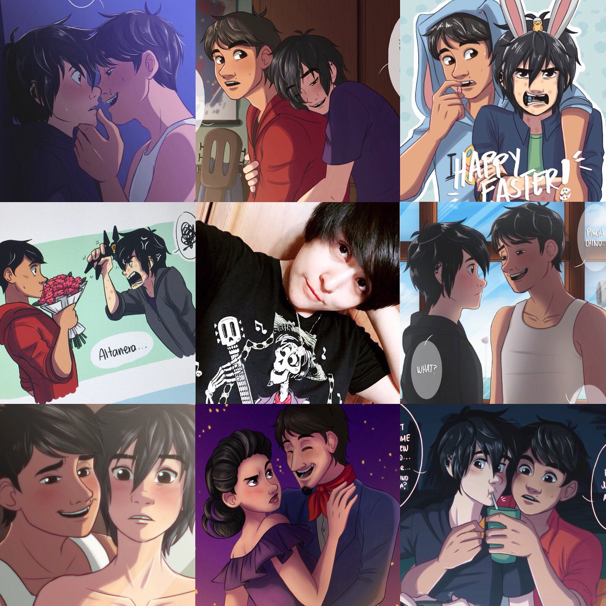 ureshi_universe's tweet photo. ✍️💻🖤🎧  #artvartist #higuel #hiroguel #hiroxmiguel https://t.co/FqhHolz87Z