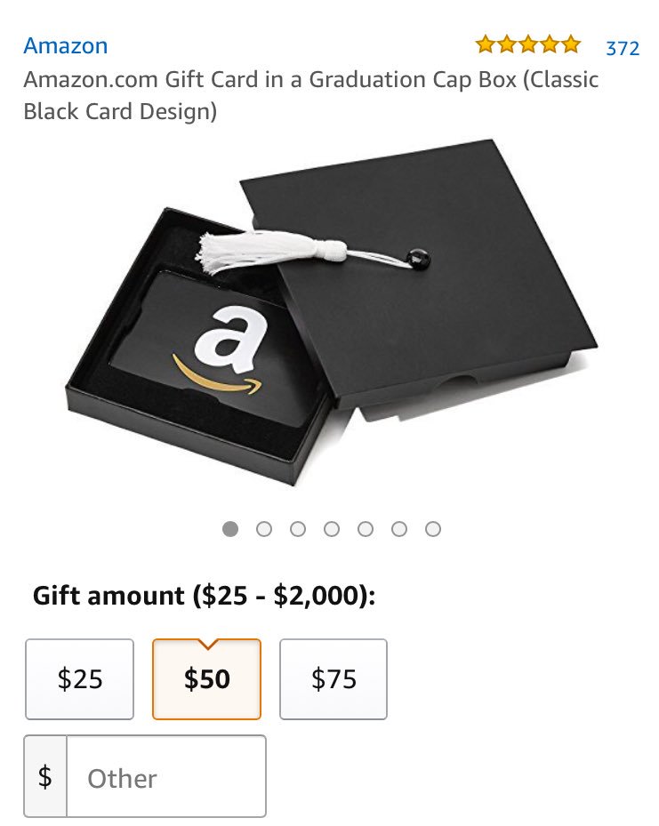 AmazonAtBoiseSt's tweet photo. What every graduate wants on grad day... get a Amazon gift card with free 2-day shipping for your grad! #Ad #PrimeStudentRep https://t.co/7FVEtew3LY