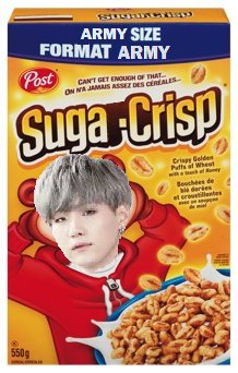 ARMYSince_2014's tweet photo. This should be @BTS_twt next move!! How quick do you think this would sell out?! ๐๐ #BreakfastWithBTS #ARMYsize #BTS #ARMY https://t.co/QiA036tPaF