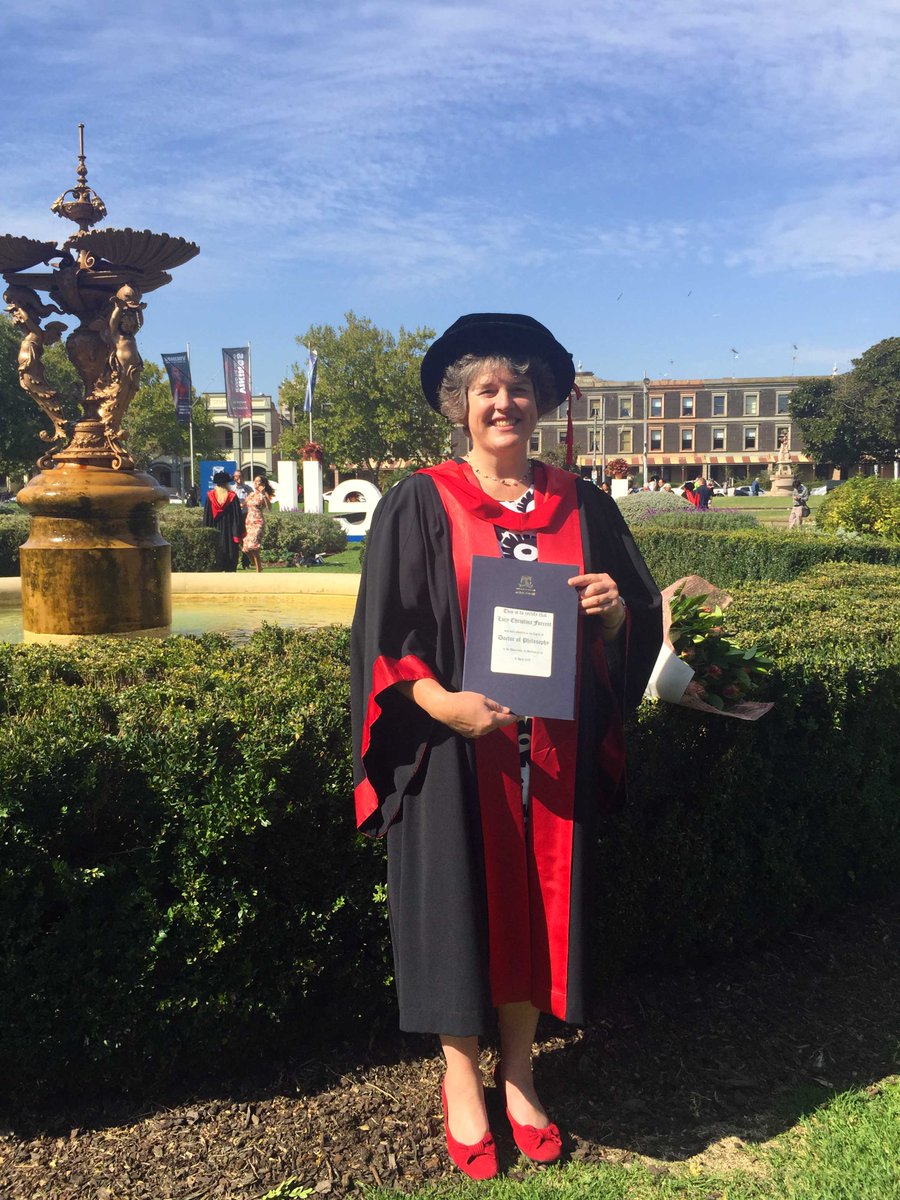 PCRNVic's tweet photo. Congratulations Lucy Forrest on your graduation and Doctorate. Lucy was our first PCRN PhD scholarship recipient.  

All the hard work has paid off. https://t.co/0msy6jPLW5