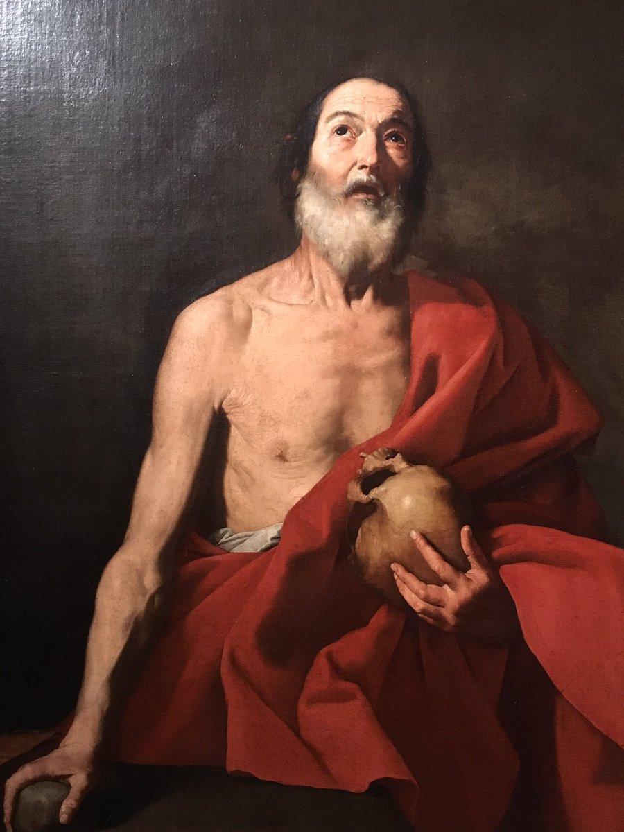 La potenza espressiva del San Girolamo (1648) di Jusepe de Ribera, soprannominato lo #Spagnoletto. Collezione Cavallini #Sgarbi, <a href="/CastelloEstense/">Castello Estense</a> <a href="/VisitFerrara/">Visit Ferrara</a> <a href="/igers_Ferrara/">Instagramers Ferrara</a>