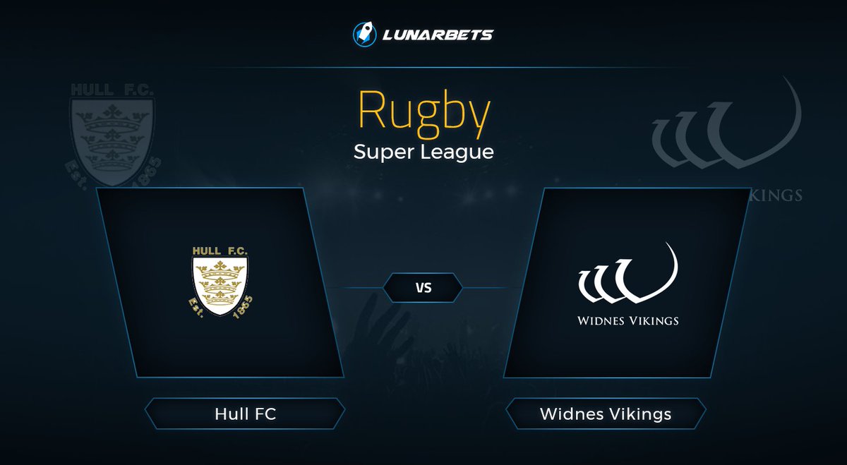 Lunarbets's tweet photo. #Rugby #SuperLeague

#HullFC vs #WidnesVikings

#Sportsbetting #Bets #Odds BET NOW! https://t.co/X8MbDT7Fk1 https://t.co/fnXj49FyJG