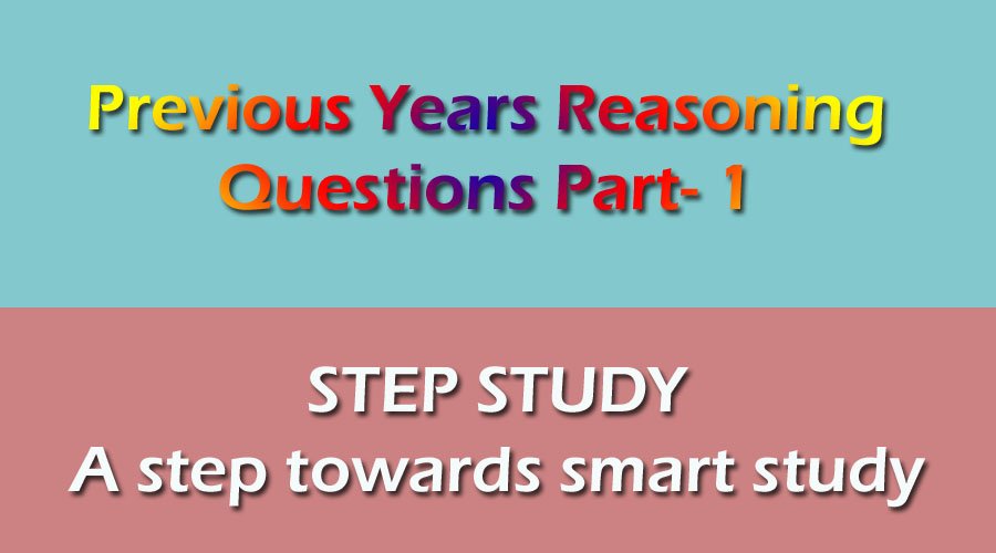 StepStudy45's tweet image. Previous Years Reasoning Questions Part - 1
#reasoning #govtexams #ssc #railways #stepstudy #smartstudy #onlinestudy
youtu.be/0g1V3DcLZ6Y