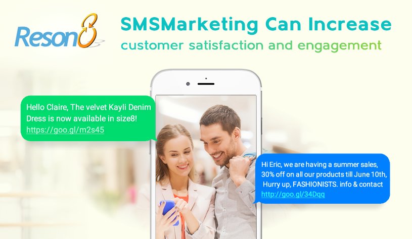 Reson8SMS's tweet image. Surprise your customers with #discountcoupons on their birthdays and anniversaries by integrating your CRM with our #SMSAPIs. A fantastic use of #SMS and it’s now easier to establish stronger customer relationships goo.gl/UgPQGb
