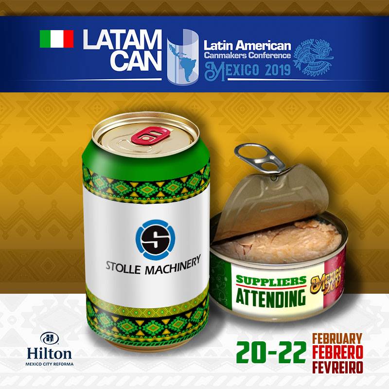 latamcan's tweet photo. Cordially Welcome to the conference LATAMCAN 2019
Supplier
STOLLE MACHINERY BRASIL, Ltda from BRAZIL.
https://t.co/wZKCPROq6Q
@stollemachinery
🇲🇽 #conference #latam #canmakers #suppliers #México #2019 #february #latinamerican #Hilton #metalcontainers https://t.co/oJ5hRKl5nb