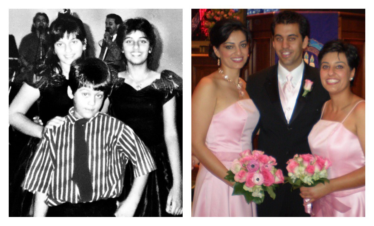 ParmisKhatibi's tweet photo. Hit the jackpot with these two!! Happy Siblings Day! #siblings https://t.co/N90CAF9a3r