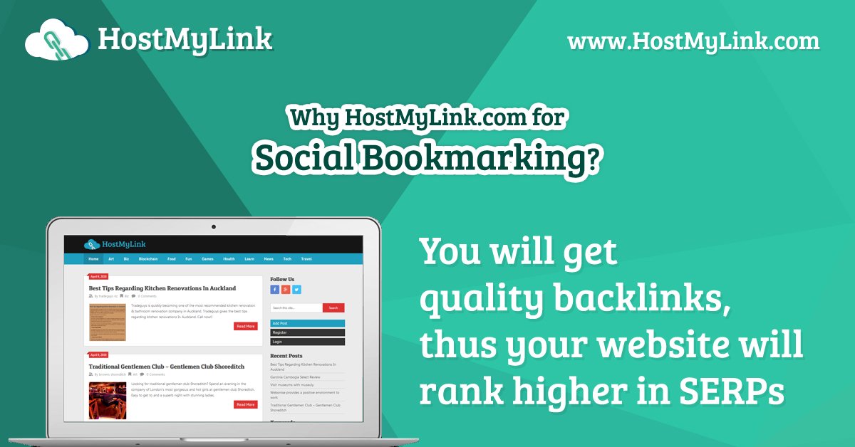 hostmylink's tweet image. You will get quality #backlinks, thus your website will rank higher in SERPs Click Here: bit.ly/2IlIhP3

#hostmylink #OnlineBookmarkManager #SEOactivities #Offpageactivities #socialbookmarkingsites #socialbookmarkingsitesforSEO #socialbookmarkingsitesfree