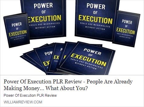 WilliamReviewT's tweet image. POWER OF EXECUTION: Goals Are Meaningless Without Action” is the latest success blueprint for highly-motivated individuals on how to perfectly execute effective strategies. williamreview.com/power-executio…
#PowerOfExecution #PowerOfExecutionPLR #WilliamReview