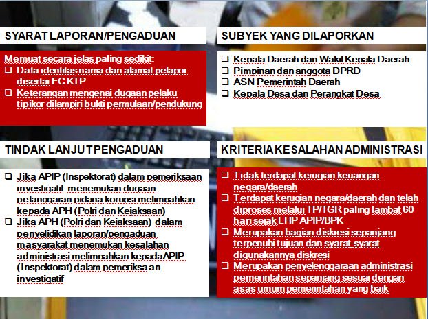itkab_tegal's tweet photo. 3. Salah stu substansi penting dlm kerjasama adlah mekanisme tndak lanjut pengaduan, dmn pngaduan yg berisi dugaan plenggaran hukum administratif ditngani APIP @itkab_tegal, sdgkan yg bermuatan dugaan planggaran hukum pidana ditngani APH @polrestegalkab dan @KejaksaanRI Kab.Tegal https://t.co/CBakM8fqmw