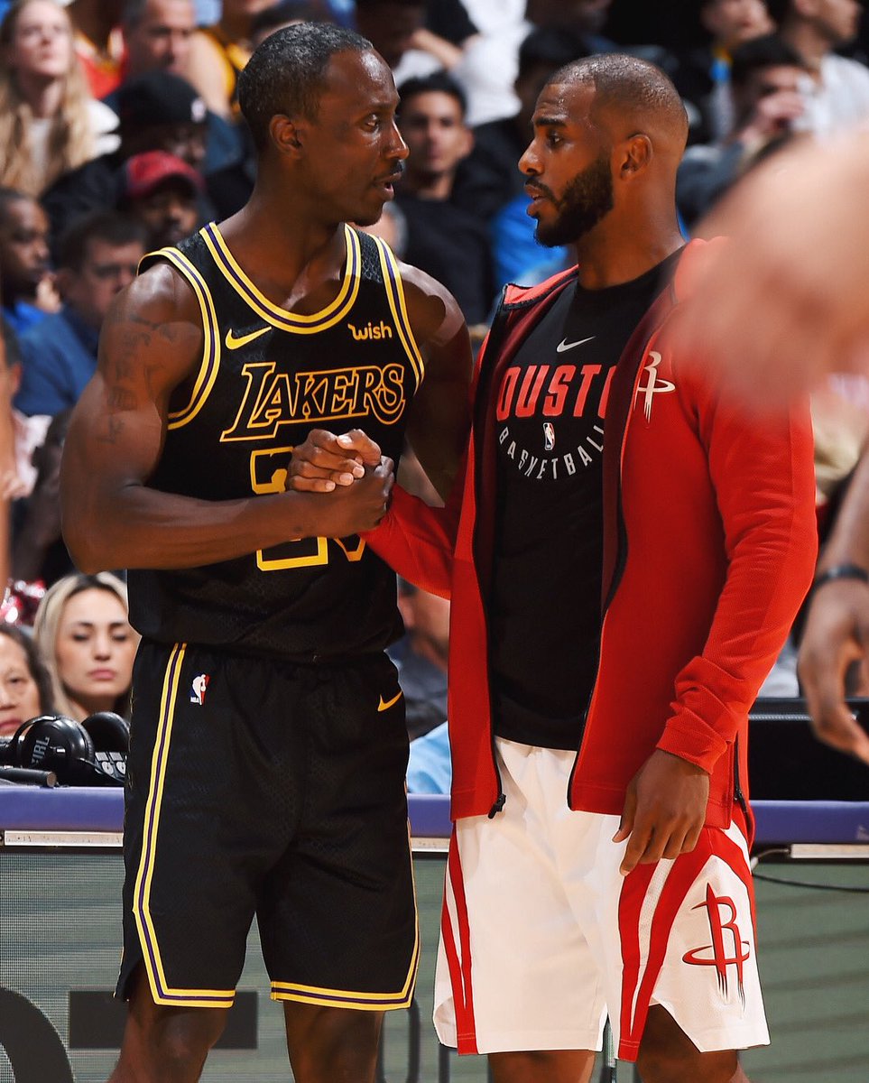 CP3's tweet photo. The power of focus and persistence is real!! Congrats Andre Ingram on your NBA debut. Well deserved! https://t.co/U1MY9F1LOI