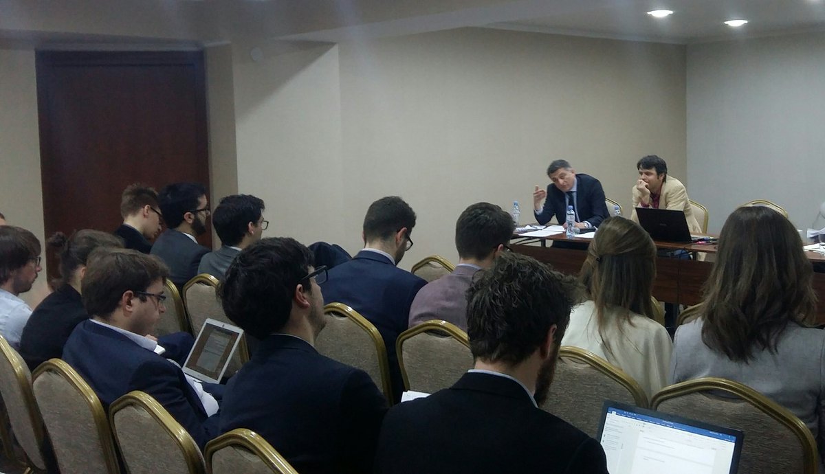 coenatolin's tweet photo. "Russia has never accepted Georgia's strive towards democracy" - H.E. Amb. Paata Gaprindashvili about the difficult #Russia-Georgia relations, the region of South Ossetia, #Borderisation and Georgia's activities in the #OSCE #NatolinOnTour https://t.co/MkOHHMf9ge