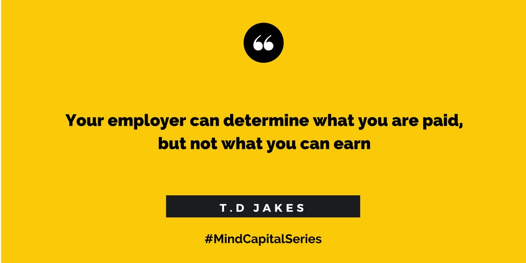 edirinatumah's tweet photo. #MindCapitalSeries
This statement hit me like a rock!
Hope it creates a mind shift for you and cause you to start thinking on how you can earn.
Have a most productive day!
@TDJakesShow
@powered_people
#DreamBig
#ThinkLikeCeo
#Mindset
#EatThatFrog
#StartupWarri
#coaching https://t.co/z64upgBKed