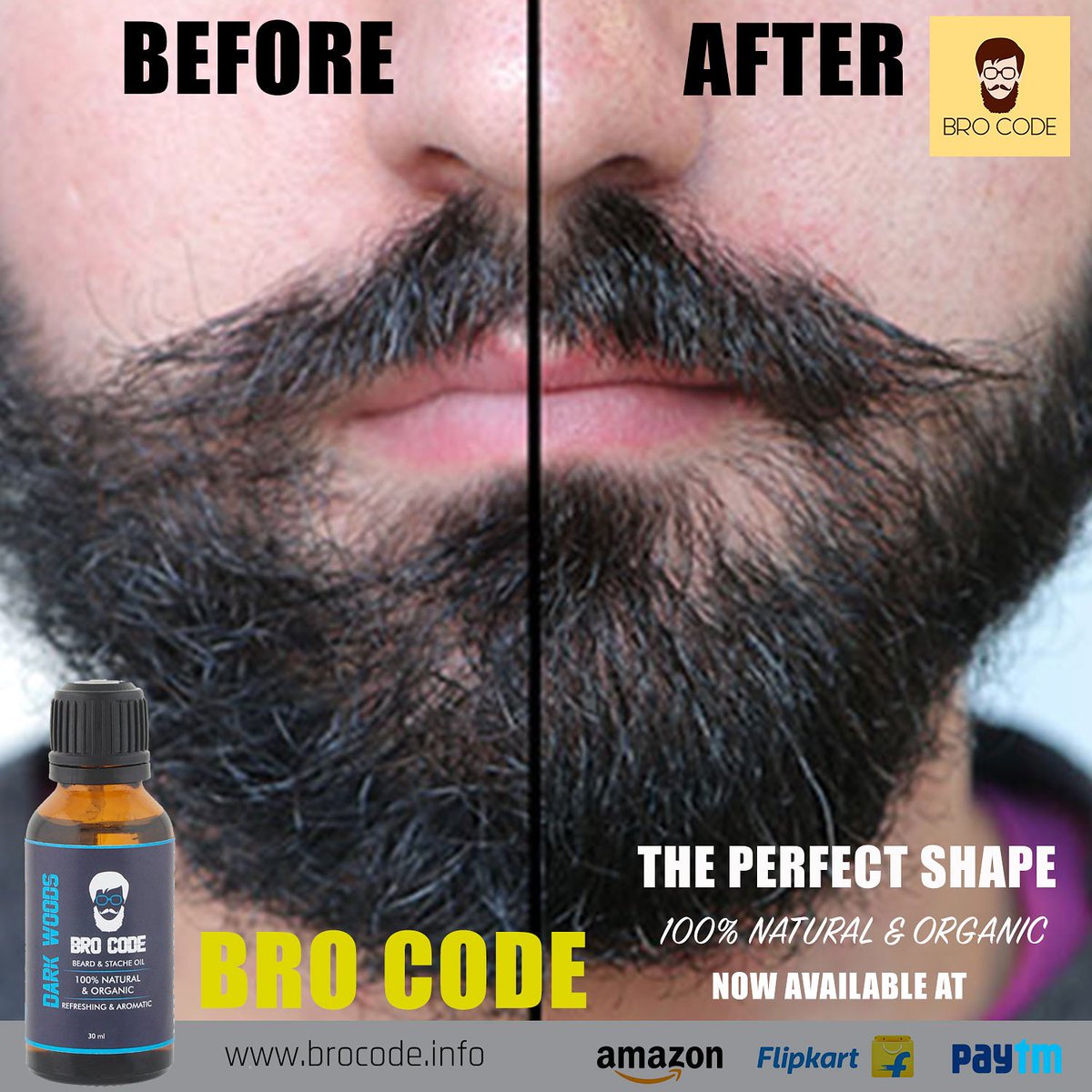 brocode4men's tweet photo. The Perfect Look
Amazon - https://t.co/by3quBzSi5
Flipkart - https://t.co/48ZjsQY9qr
Paytm - https://t.co/PJ87WDKb4l
#Brocode #sale #beforeandafter #theperfectlook #amazon #flipkart #paytm #offer #character #beard #style #fashion #beardoil #wax #beardlove #wednesdaywisdom https://t.co/JerFDDOq71