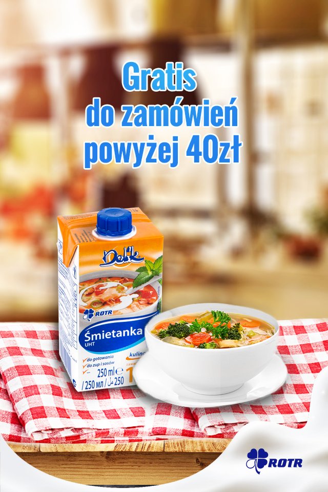 rotr_mleko's tweet photo. #Promocja! Tylko dzisiaj każde #zamówienie złożone na https://t.co/OVhCULL1x5 otrzymuje #gratis 250ml śmietanki UHT 18%. Pospieszcie się, promocja trwa do północy! #śmietanka https://t.co/WDRupDWCRu