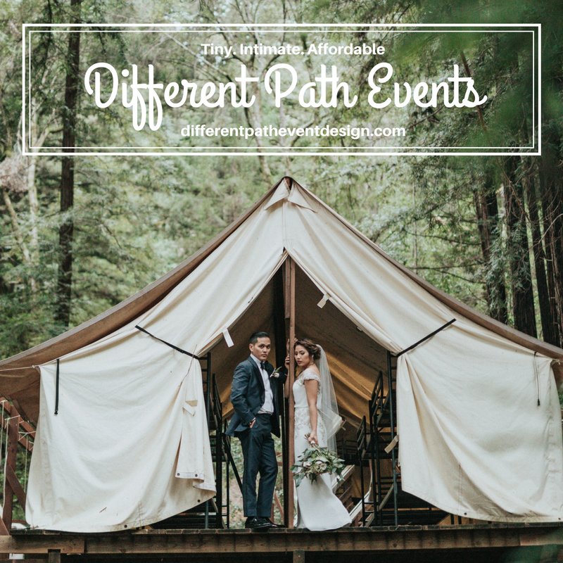 Pop Up Weddings from Different Path Events.  Tiny. Intimate.  Affordable.  Totally custom. buff.ly/2Gjbzjd