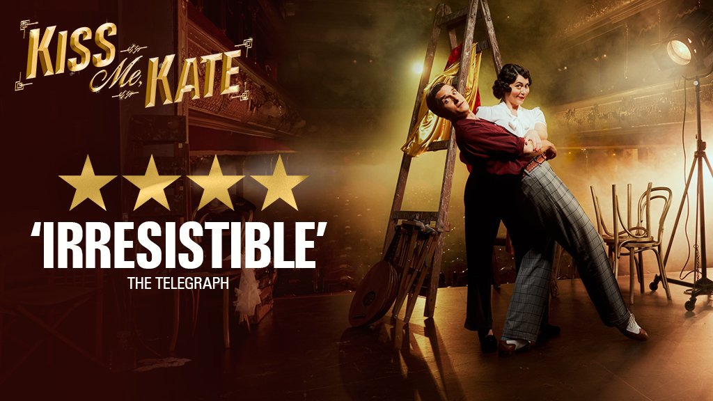 #KissMeKateTour's big showpieces 'explode with irresistible energy', says <a href="/Telegraph/">The Telegraph</a>. Can YOU resist...?

kissmekatethemusical.co.uk