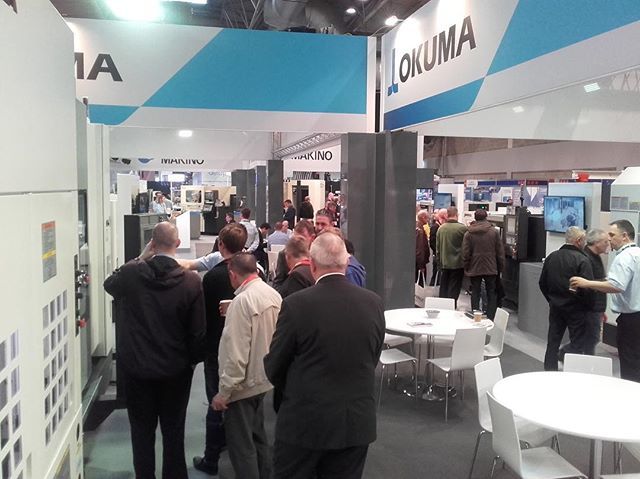 TeamExpos's tweet photo. Great to see NCMT looking so busy at MACH #mach2018 #ncmt #okuma #makino #teamexpos #expositionists #exhibitionstands https://t.co/UFyI7N5oRd https://t.co/Uo7tfJCzwN