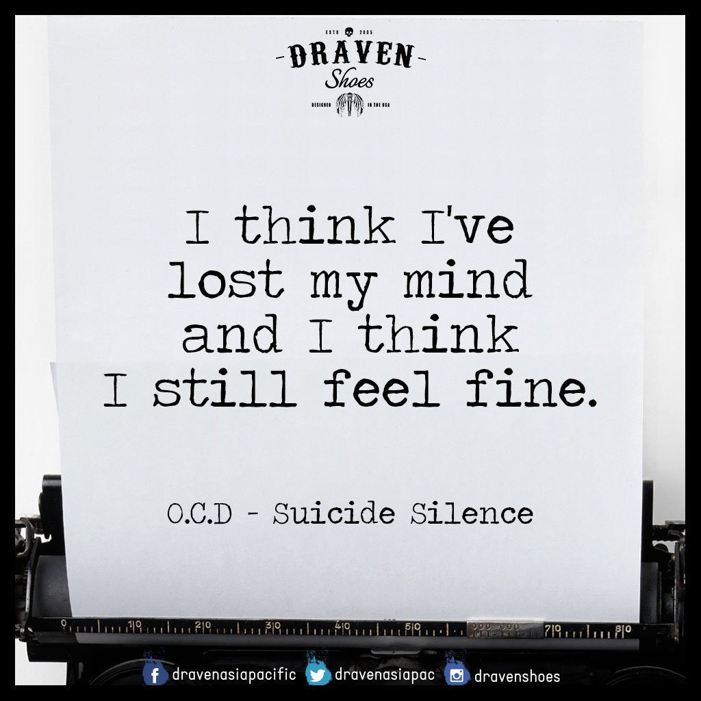 What's your favorite Suicide Silence track? #draven #dravenshoes