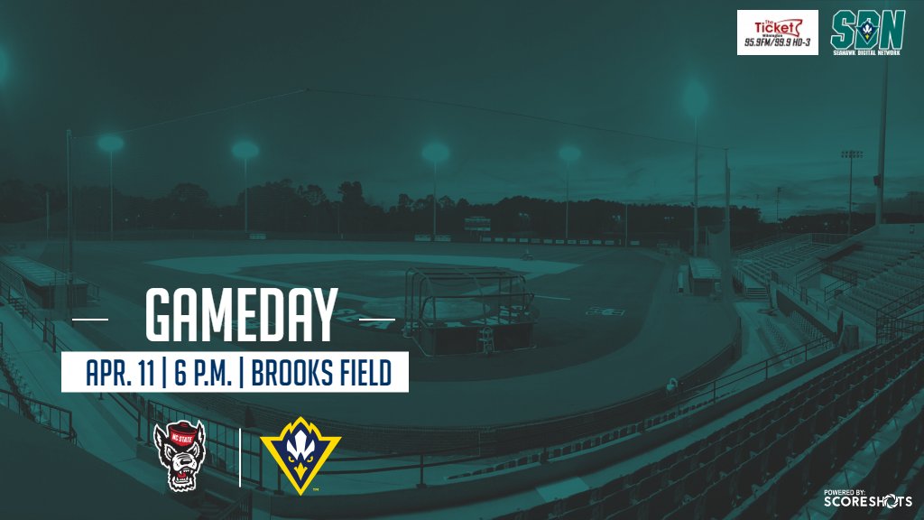 UNCWBaseball's tweet photo. #PACKBROOKS  UNCW hosts 4th-ranked NC State Wednesday night at Brooks Field ... Would love to see you all at the game! https://t.co/qIHRnYwjLt