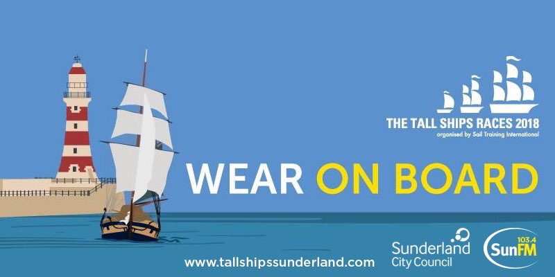 3 months to go! Thanks to everyone working incredibly hard in the lead up #3monthstogo #Wearonboard #TSR2018 #TSRSunderland