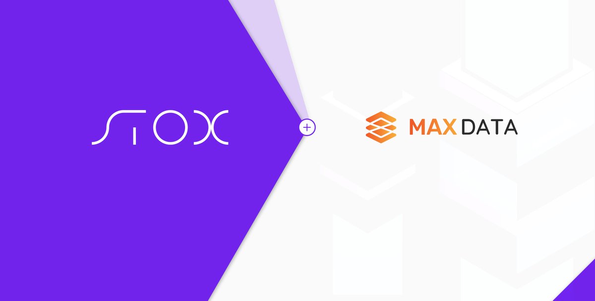 stx_coin's tweet image. #Stox and @MaxData_IO Partner to Promote Token Generation Event blog.stox.com/stox-partners-…