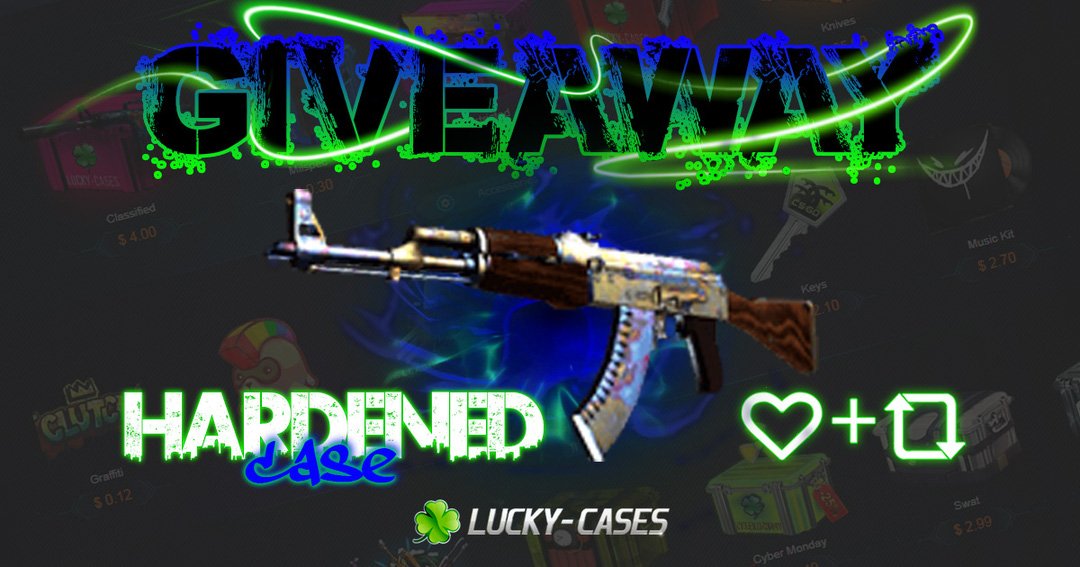 LuckyCases_Part's tweet photo. 🆓 Hardened Case is here 👇
🔫🔹https://t.co/pjq9qexG1L 🔹🔫
WEEKLY GIVEAWAY ends 🔜

#luck #csgoluck #luckycases #hardenedcase #giveaway #csgo #csgogiveaway https://t.co/v3DnWEzvz7