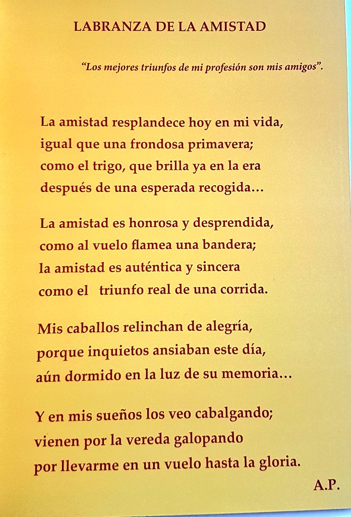 RPeralta_'s tweet photo. "Labranza de la amistad" (soneto)

Último poema escrito por mi tío  Ángel Peralta. https://t.co/BMMeLqtl9w