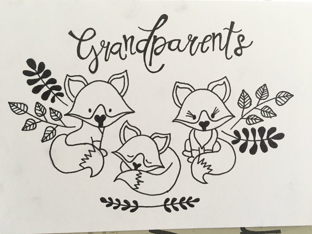 gemross1's tweet photo. Making cards for the new baby 🦊👦🏼👶🏻💙🖋 #newarrival #babyboy #calligraphy https://t.co/po0xlC7uLb