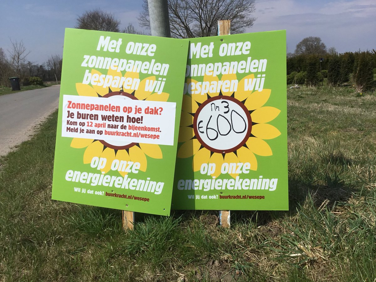 Marcel_Blind's tweet photo. Wat een goed initiatief in @wesepe met buurtkracht en heel veel ambassadeurs. Besparing in bracht per woning. #EVOW https://t.co/FDxpgp57fL