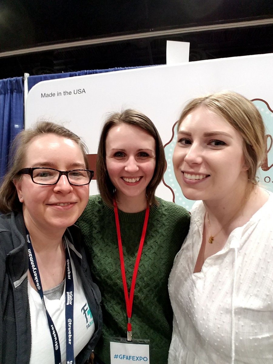 MIGlutenFreeGal's tweet photo. While there are lots of great products at the #gfafexpo, I ❤ visiting with my GF friends &amp; companies.
Had a wonderful time hanging out with my friend @halelifetaylor! 
Also glad to get pics with the ladies from @WheatsEnd &amp; @EthelsBaking, as well as the fellas at @CeliacProject! https://t.co/yO7GDZJwpd