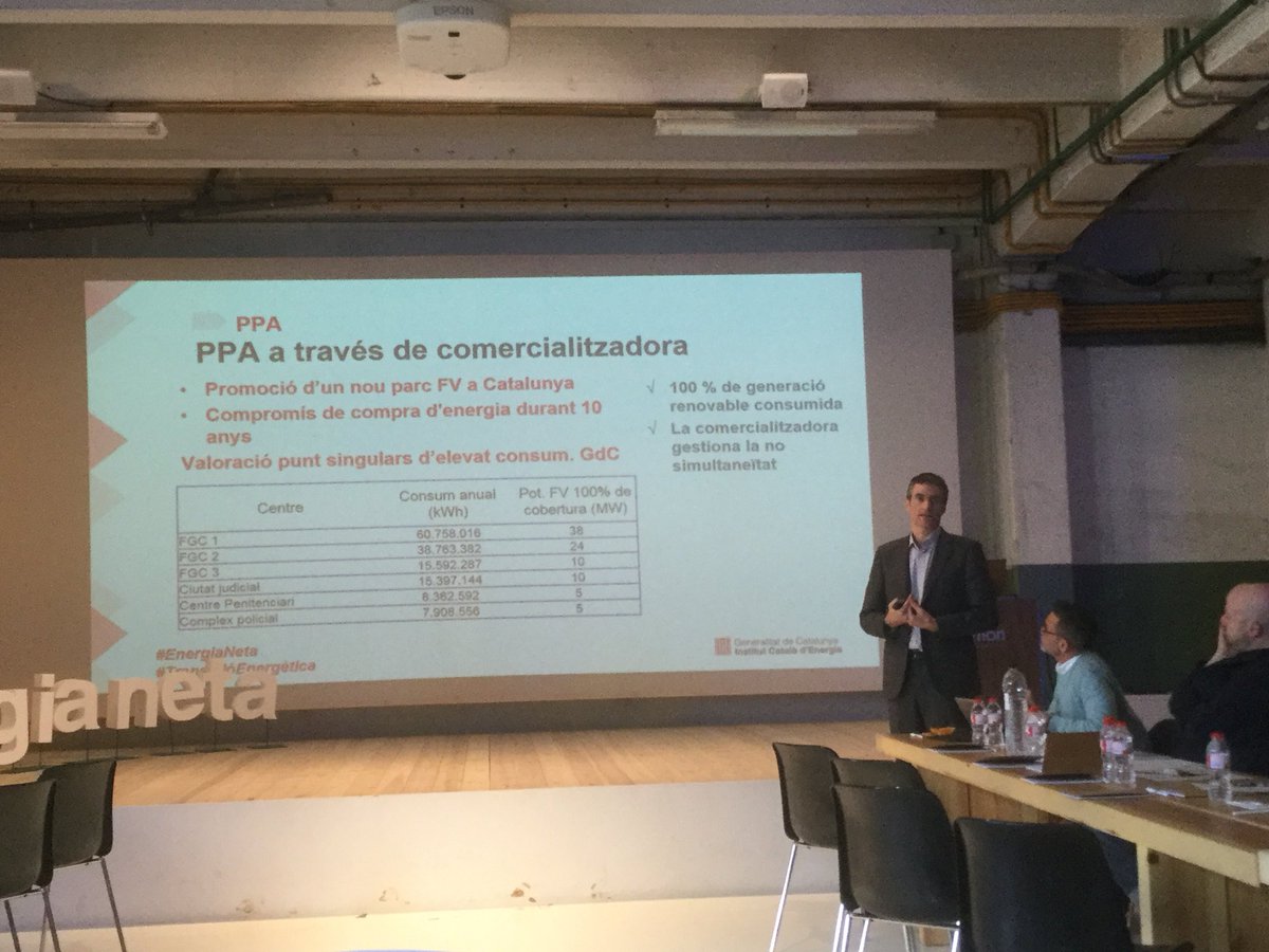 Assumpfarran's tweet photo. Consums importants del sector públic identificats que podrien formar part de la prova pilot PPA per a la construcció d’un parc solar a Catalunya : FGC, L9, Ciutat de la Jústicia entre d’altres #RepteSolar @energiacat https://t.co/Lm83S7Lm7F