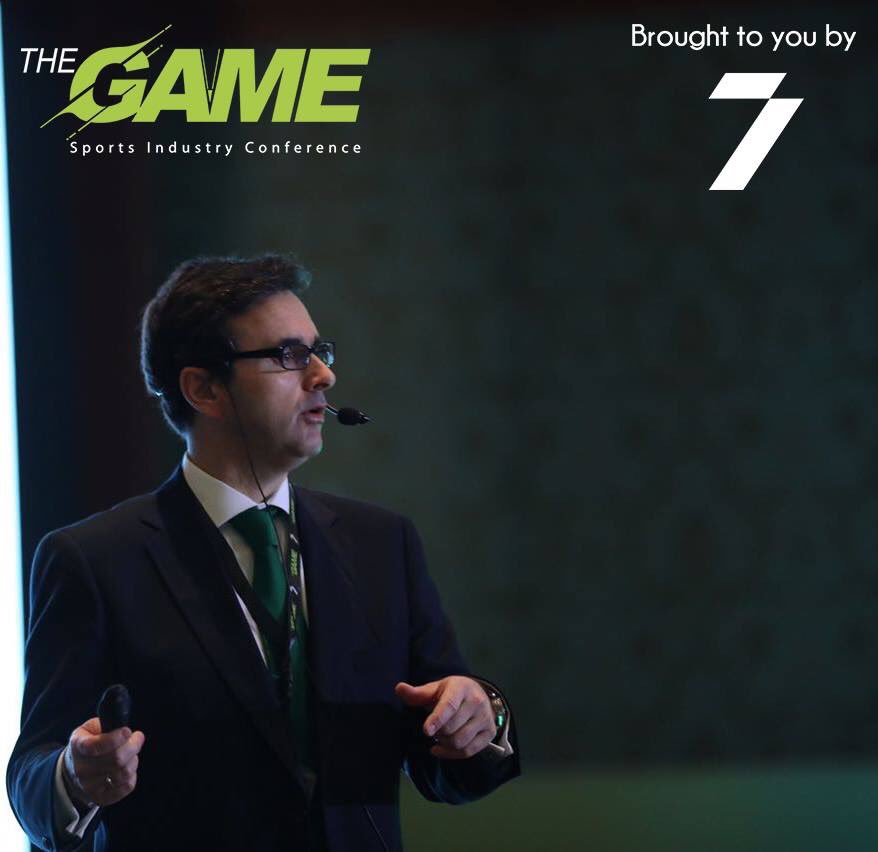 GameSportsConf's tweet photo. Moving on to speak about a New Management Business Model, our presenter Alfonso Roberes, Former Head of International Sales at Real Madrid CF is providing his expert opinion!

#TheGame #SportsIndustry #Conference #TheGameSIC #GameSportsConf #SportsEducation #EgyptAgency. https://t.co/BAzgy8LXkw