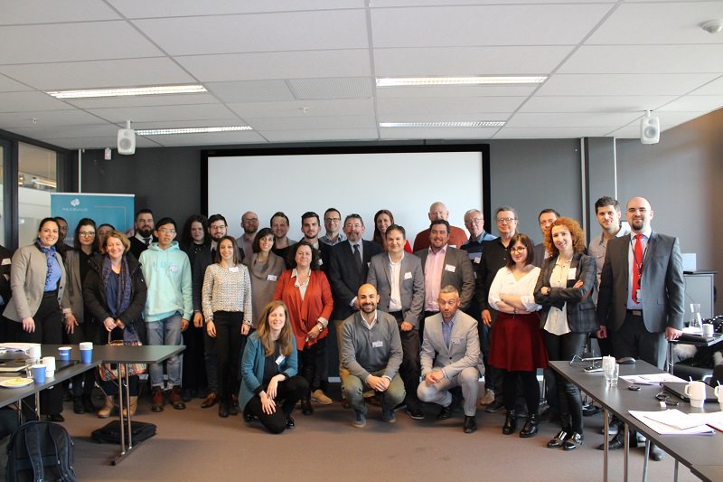 RezbuildProject's tweet photo. The #RezbuildProject consortium. Working in progress in Oslo with @Obos1 hosting the meeting and @OfficinaeVerdi leading! 13 partners working together towards an innovative and collaborative refurbishment ecosystem in Europe @EU_H2020 @Energy4Europe #NEZB https://t.co/tkaDkVehOk