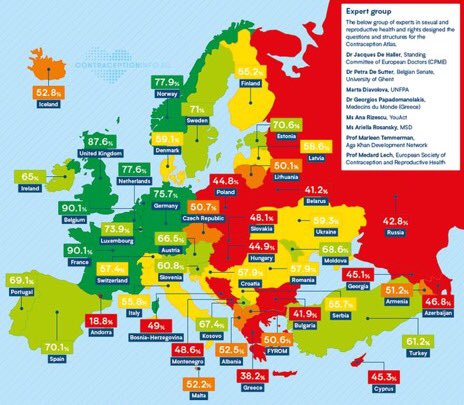 joinallofus's tweet photo. Have a look at the excellent 2018 #ContraceptionAtlas ๐Action from policy makers is needed both at national and #EU level to improve access to #contraception for all women & girls incl from vulnerable groups #coloritgreen ๐ฆ #SRHR @EPF_Pop_Dev https://t.co/MbvXOCpwKG