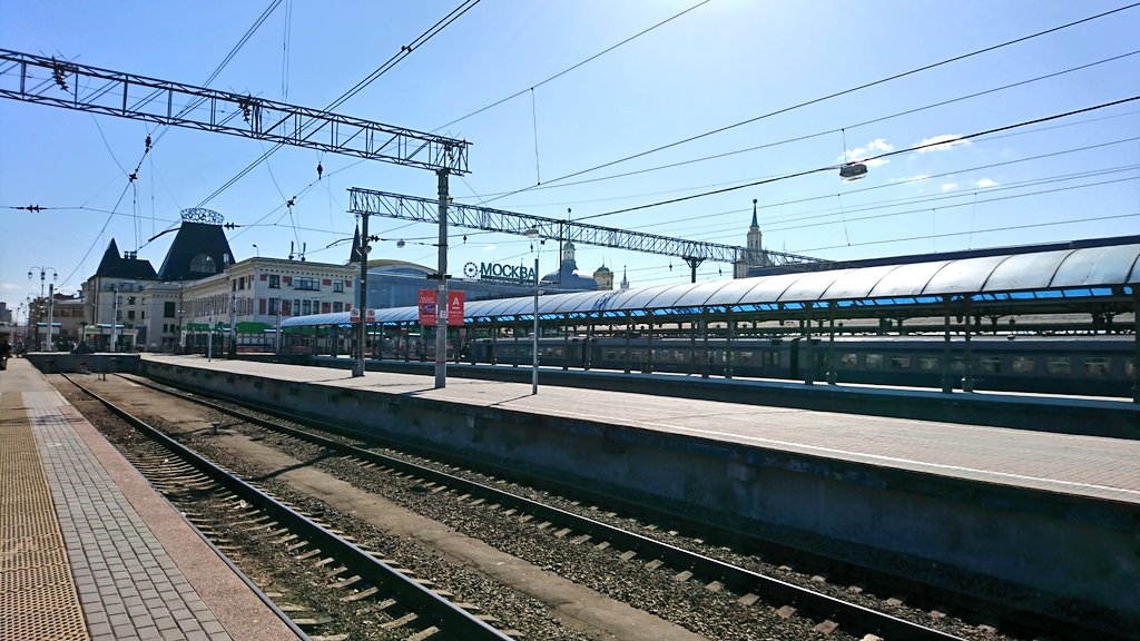 Trains2Aberdeen's tweet photo. After 75 hours on @RuRailways Rossiya Train #001M, I've travelled over 5152km, across 6 timezones ⌚, from #Irkutsk to #Moscow on the epic #TransSiberianRailway as my part of the #Aberdeen2Aberdeen journey. Thx @seatsixtyone https://t.co/y9eQjFnFdr