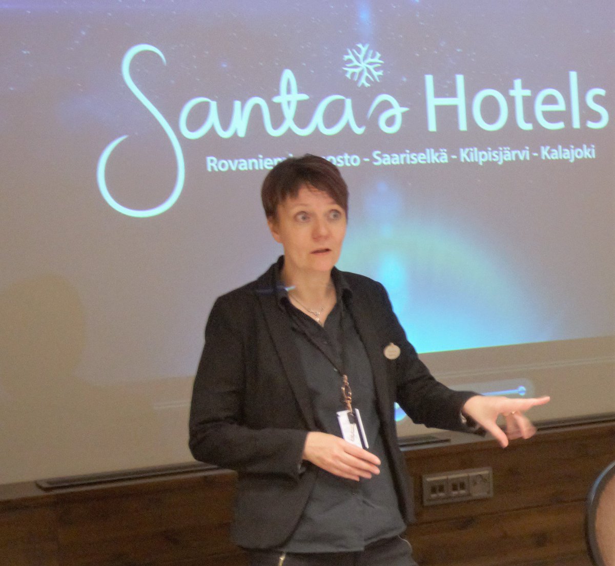 NECSTouR's tweet photo. It has been a Partner meeting by the #SafeDigitalTourism initiative very rich of gifts and fruits yesterday at @HotelSantaClaus in #Rovaniemi! 🎅🎁 https://t.co/nlXf9bWpy2