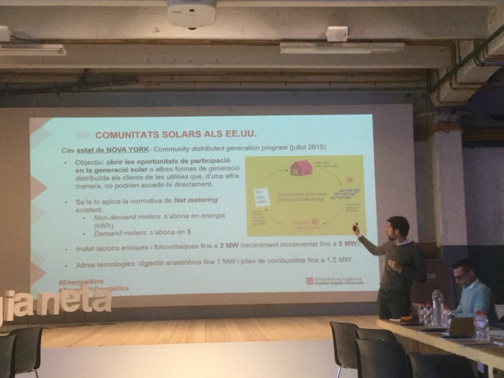 Assumpfarran's tweet photo. Per què @energiacat es fixa en l’Estat de NY? Objectiu comú: 50% renovable en la generació elèctrica al 2030 ( Llei Canvi Climàtic i Pacte #transicióEnergètica ) Els dos en som molt lluny. Per això la política ha de ser molt ambiciosa si volem ser creïbles. #RepteSolar https://t.co/8F4LYt9vLD