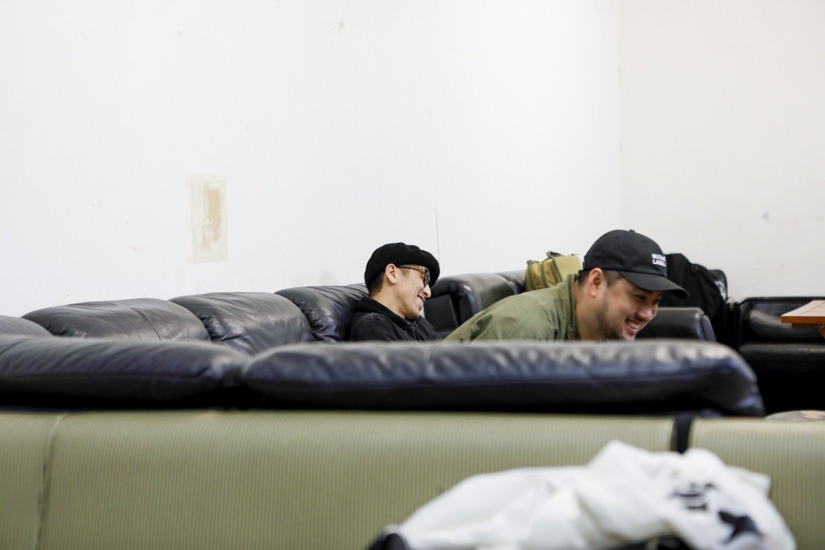 BASIC_MUSIC_'s tweet image. #ボタとサーカス #BASIとISSEI #basicmusic #韻シスト photo by @hoshina1987