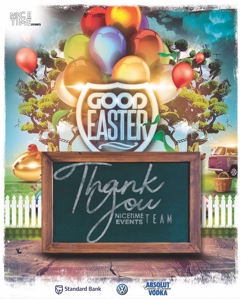 Tkay_Baloyi's tweet photo. We’re also having a thank you Braai this coming friday at @DISOUFENG_PUB to thank everyone who came to @NiceTimeEvents #GoodEaster 🙏🏾 https://t.co/8NDaQknTKX