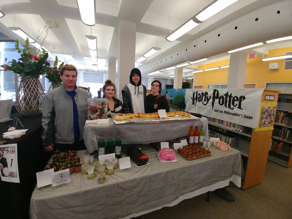 Awesome job Midland campus SASS at Books2Eat on Sunday at MPL. So proud of all your hard work! #SCDSB