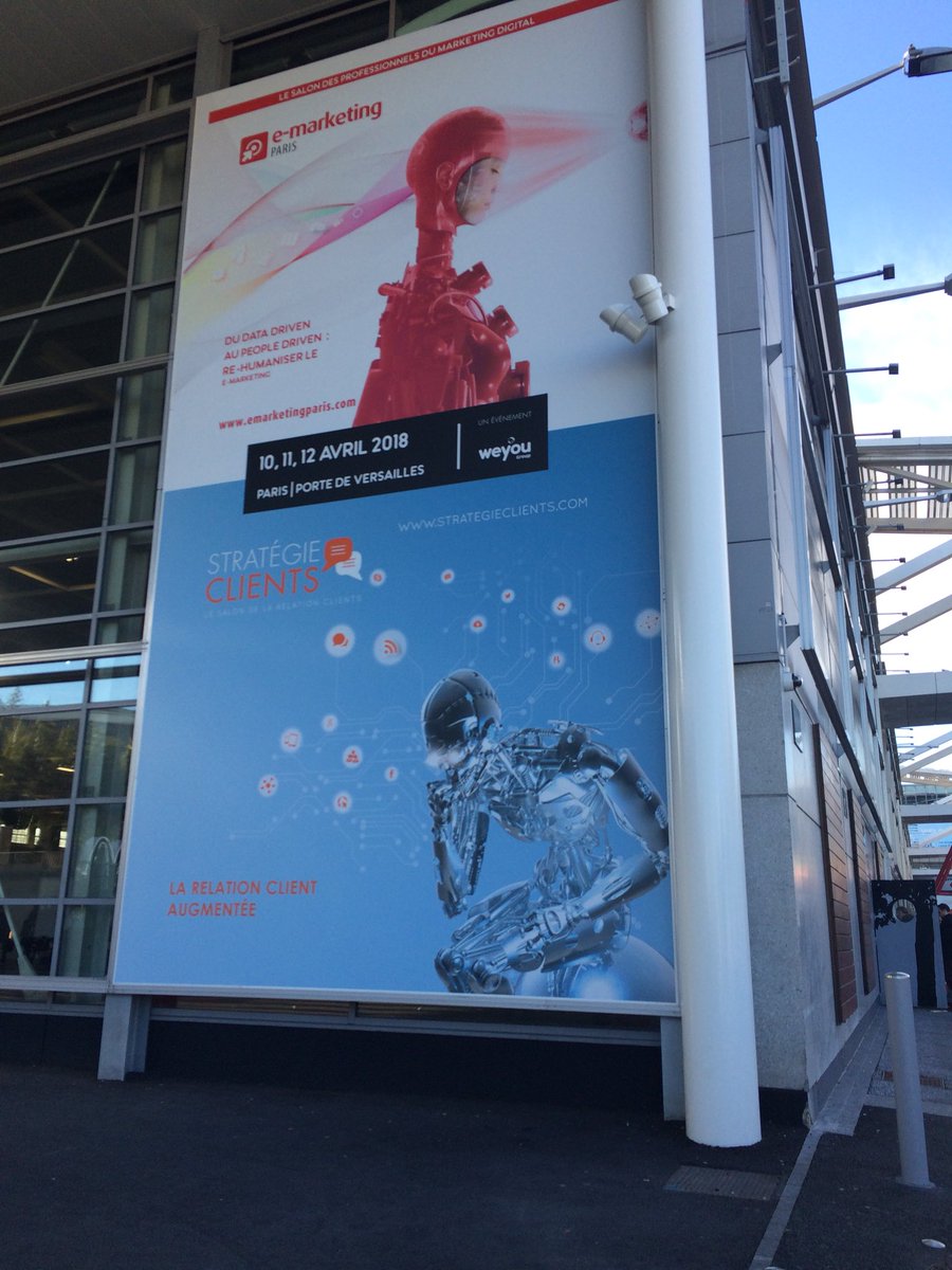 MarieGabrielleJ's tweet photo. Let’s go pour le salon #emarketing #strategieclients #gam18 https://t.co/T3L3V1vX25