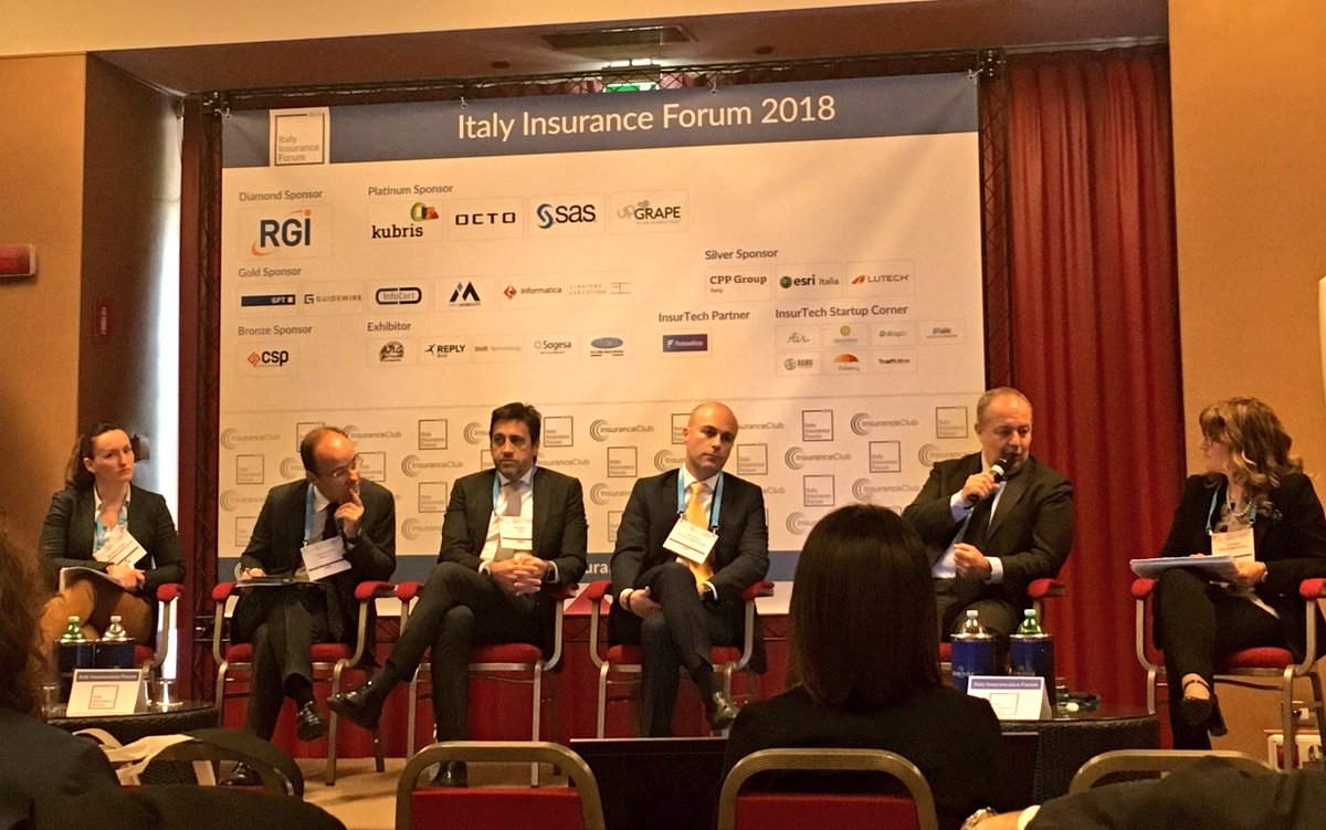 lcordin's tweet image. Today in Milan at #italyinsuranceforum. Starting the exciting event with the round table “The New Insurance Experience” #insurance #innovation