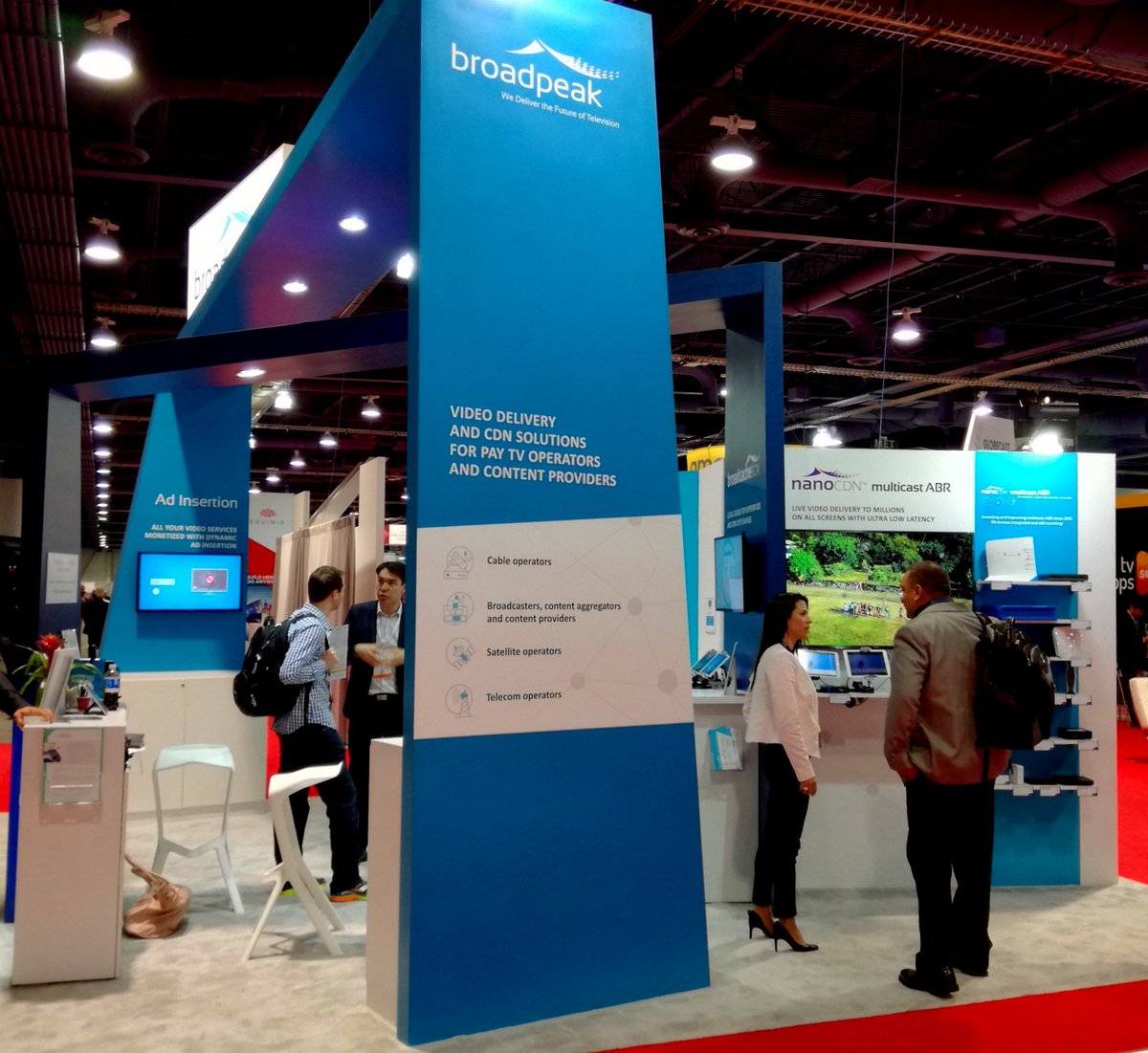 Neotion On Twitter Day 2 Nabshow For Neotion On Broadpeak S