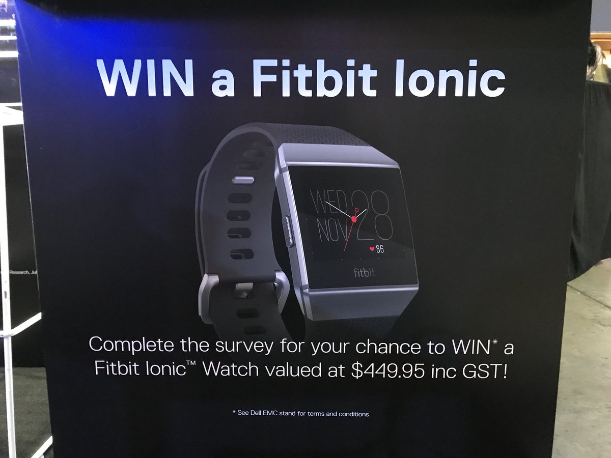 30 minutes until we draw our winner . Visit our stand for last chance to win today  #AWSSummit @DellEMCANZ