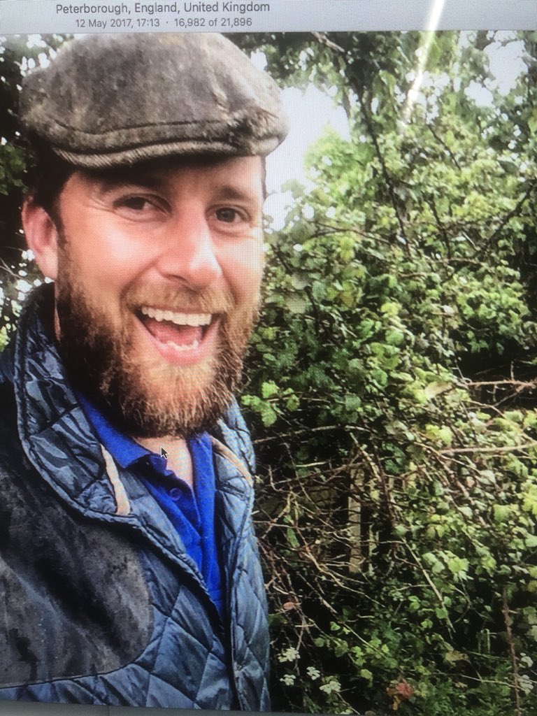 Farmer_Tom_UK's tweet photo. Here’s a picture of me taken last year. The date stamp says 12th of May, and I’m happy because it’s raining. We’d been waiting weeks for the rain to come. #drought17 seems like a long time ago now... #Flood18 #Spring18 https://t.co/lOrswmNB3l