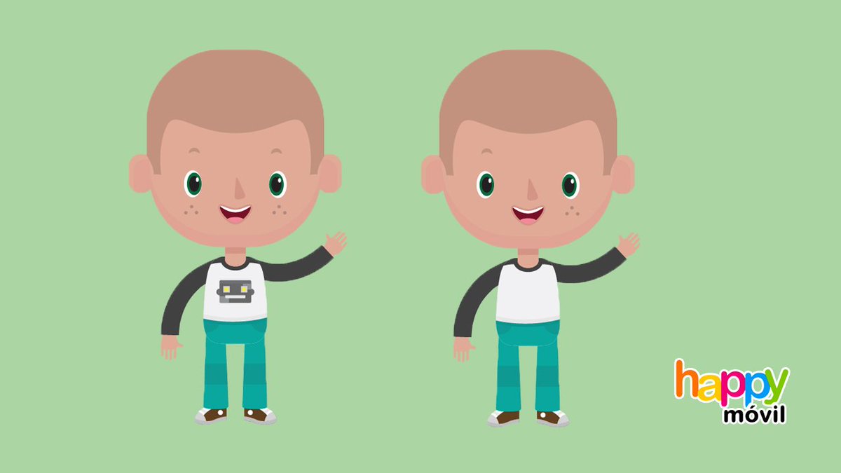 ¿Creías que el miércoles iba a ser aburrido? ¡PARA NADA! 😜 Encuentra las 4
diferencias. #FelizMiércoles